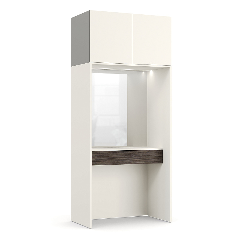 Шкаф со столом и зеркалом Monako MN151.3