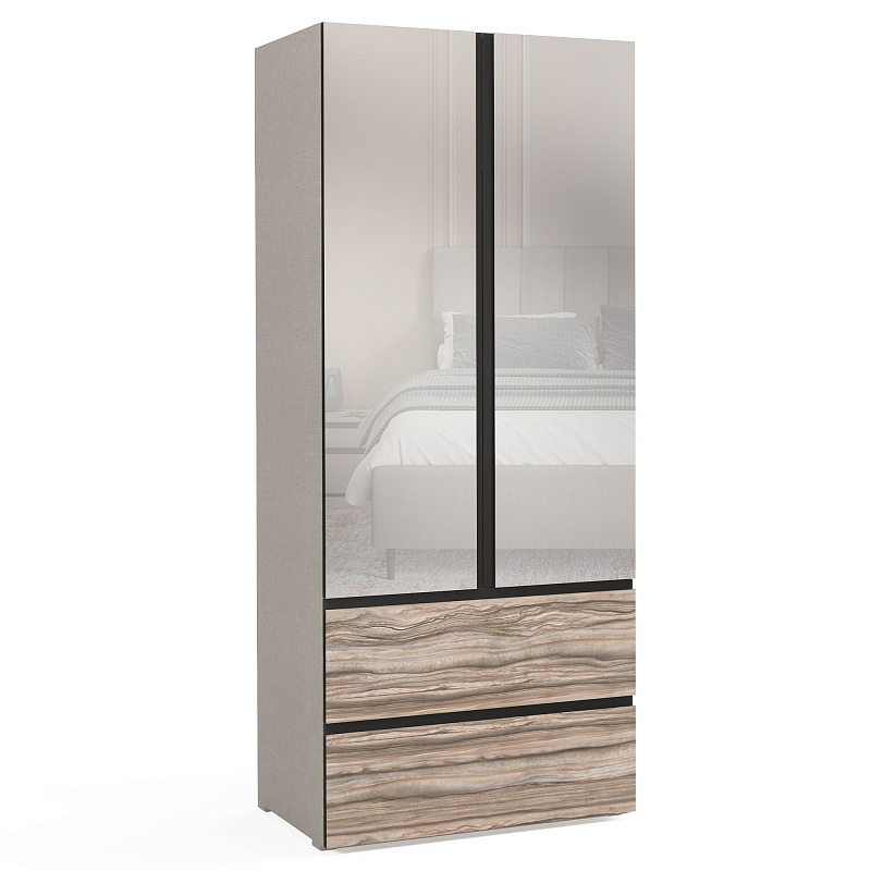 Двухдверный шкаф с зеркалом Arta AR1322.0