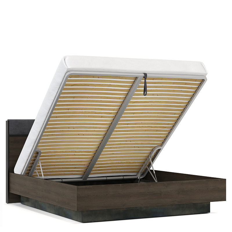 Двуспальная кровать с подъемным механизмом Bruno BC1202.4