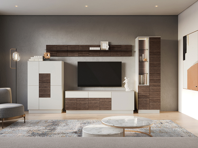 Шкаф-витрина Monako MN611.3