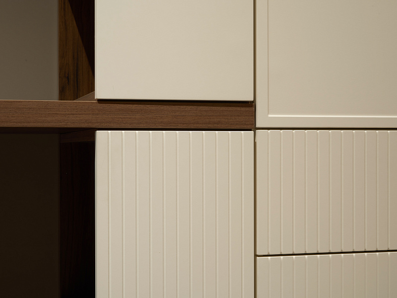 Завершающий шкаф со столом Napoli NP067.2