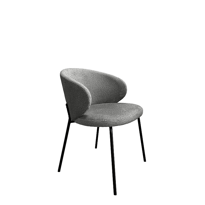 Стул Kenner 305SD Черный / Серый