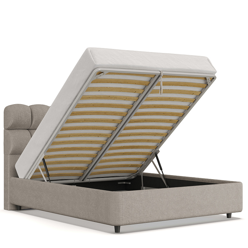 Двуспальная кровать с подъемным механизмом Rombi NK194.3