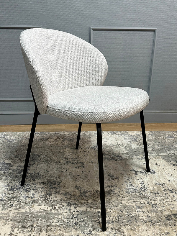 Стул Kenner 304SD Черный / Серебристый