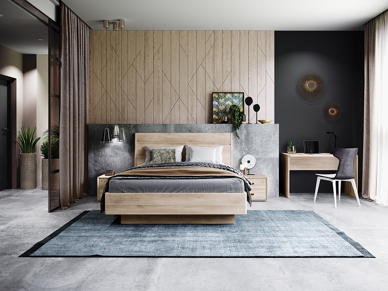 Кровать с подъемным механизмом Altera AL1300.3