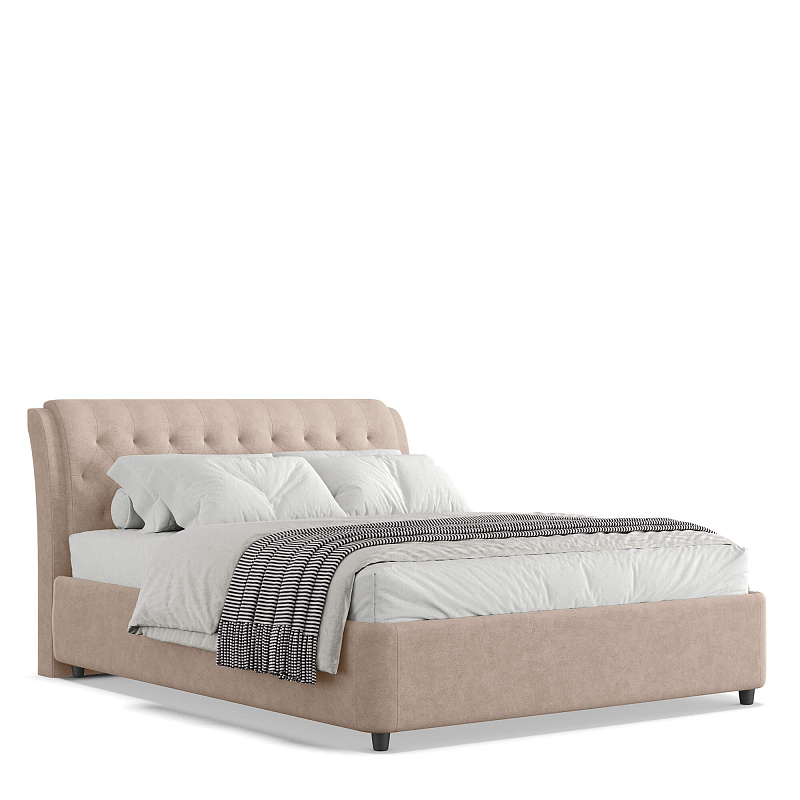 Двуспальная кровать с подъемным механизмом Флорина / Florina NK313.04