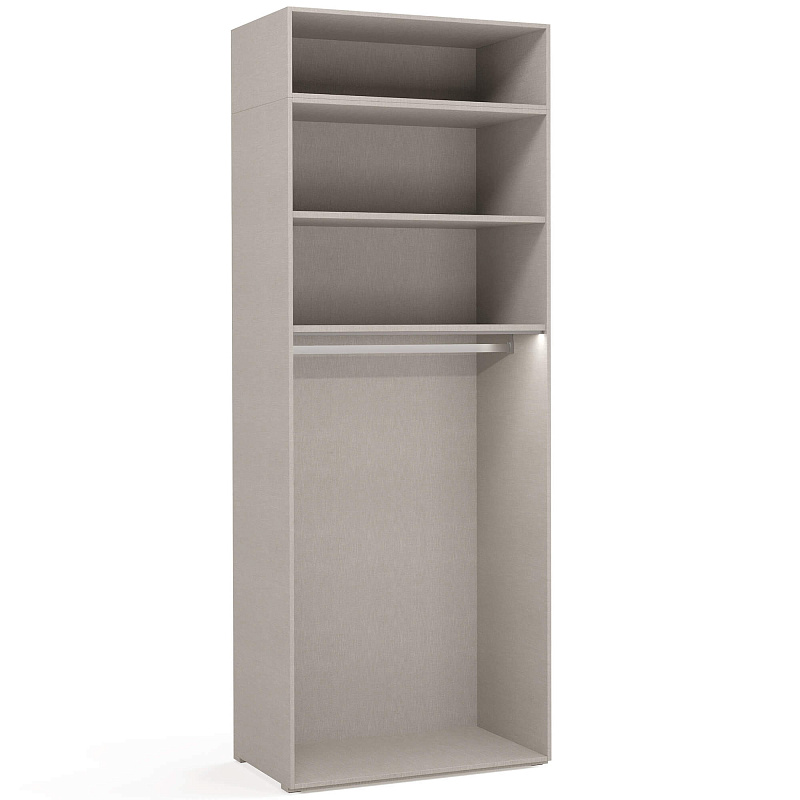 Двухдверный шкаф с антресолью и зеркалом Арта / Arta AR1622.0