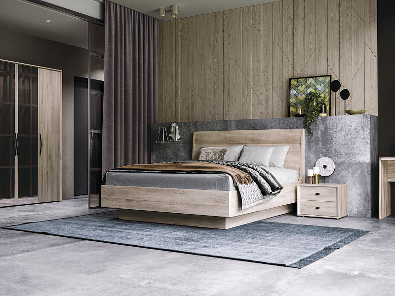 Кровать с подъемным механизмом Altera AL1300.3