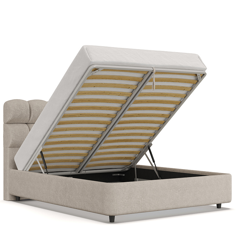 Двуспальная кровать с подъемным механизмом Rombi NK194.6