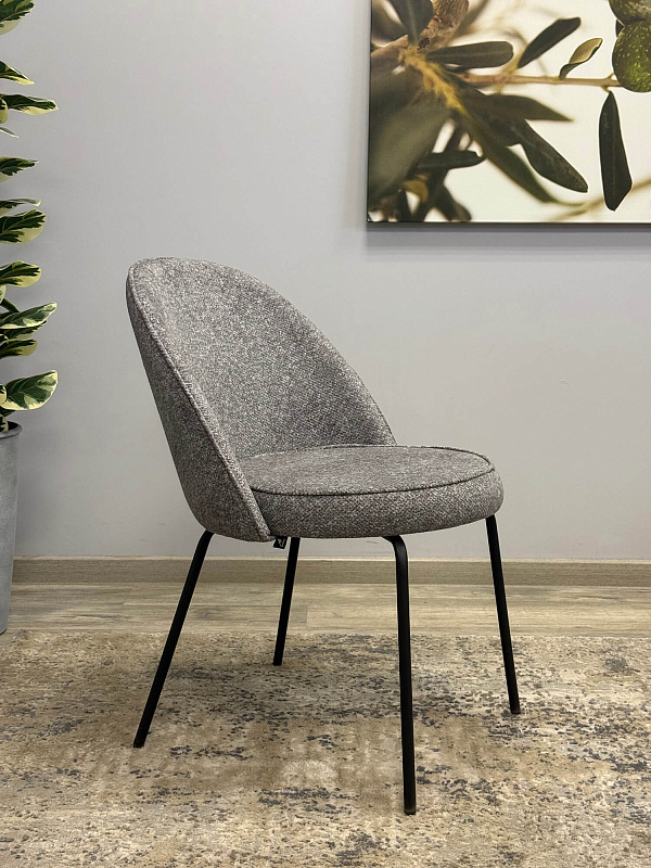 Стул Kenner 176SD Черный / Серый