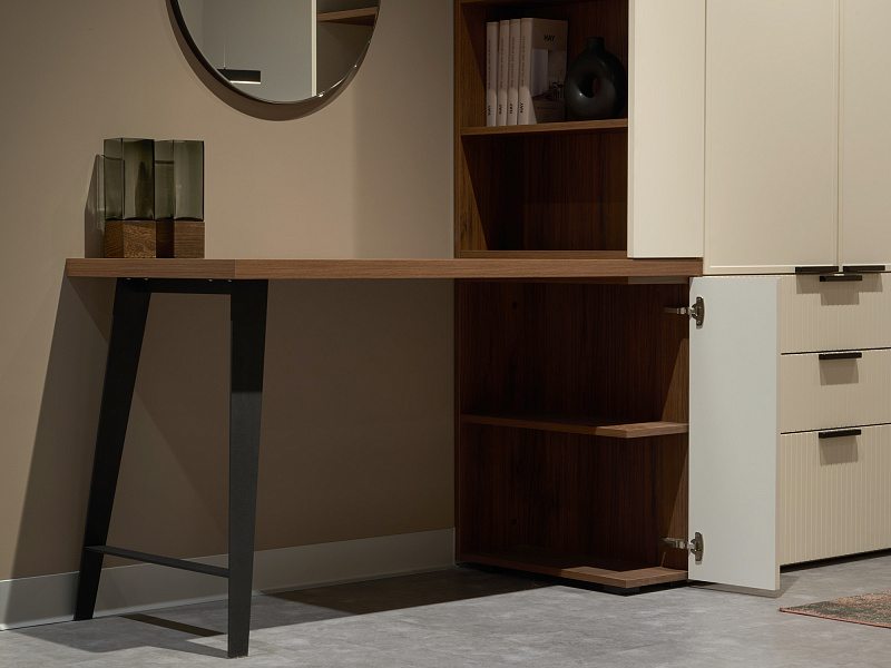 Завершающий шкаф со столом Napoli NP067.2