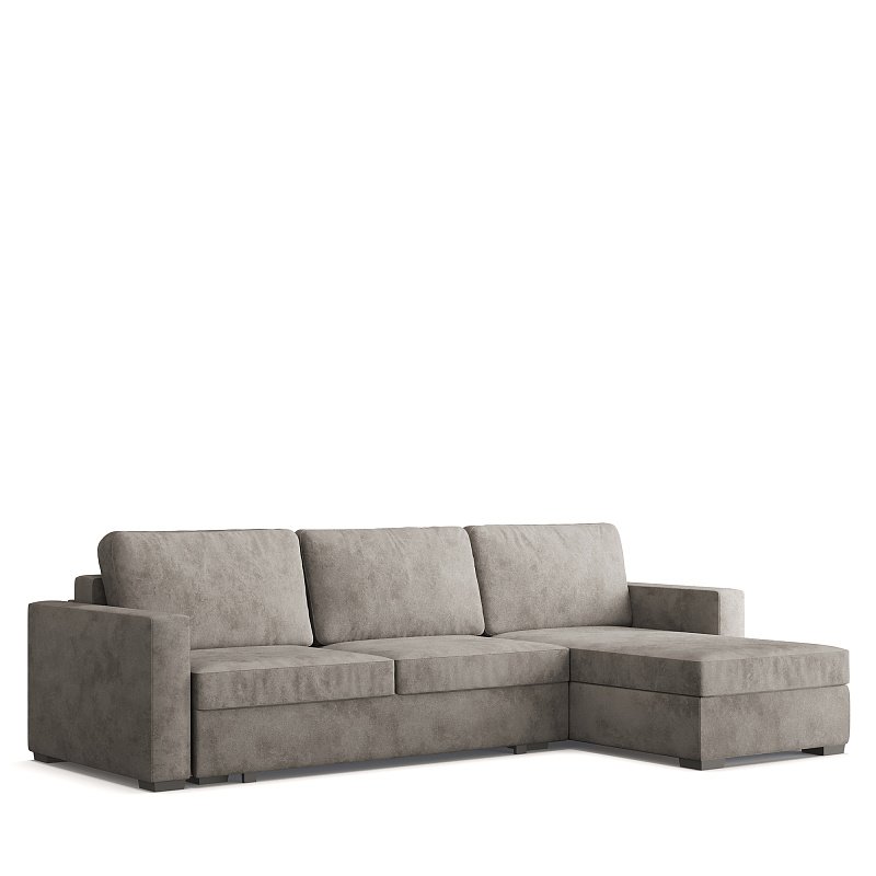 Угловой диван Antau ММ111.5 с оттоманкой и механизмом Тик-Так