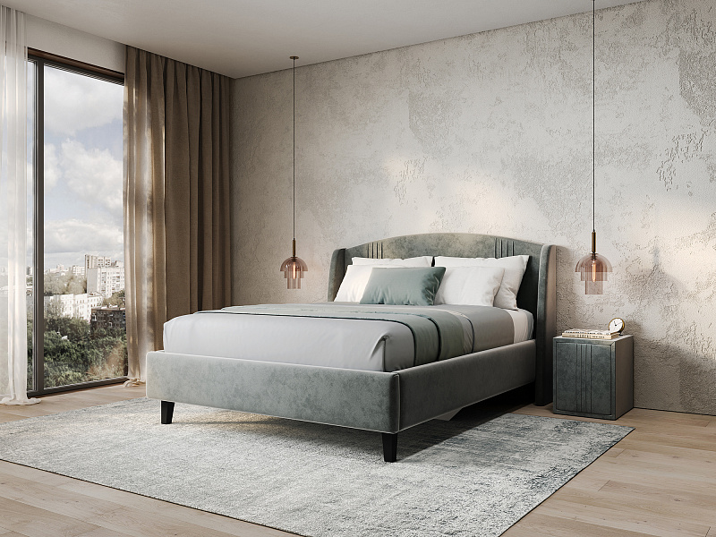 Двуспальная кровать с подъемным механизмом Sherwood NK303.01