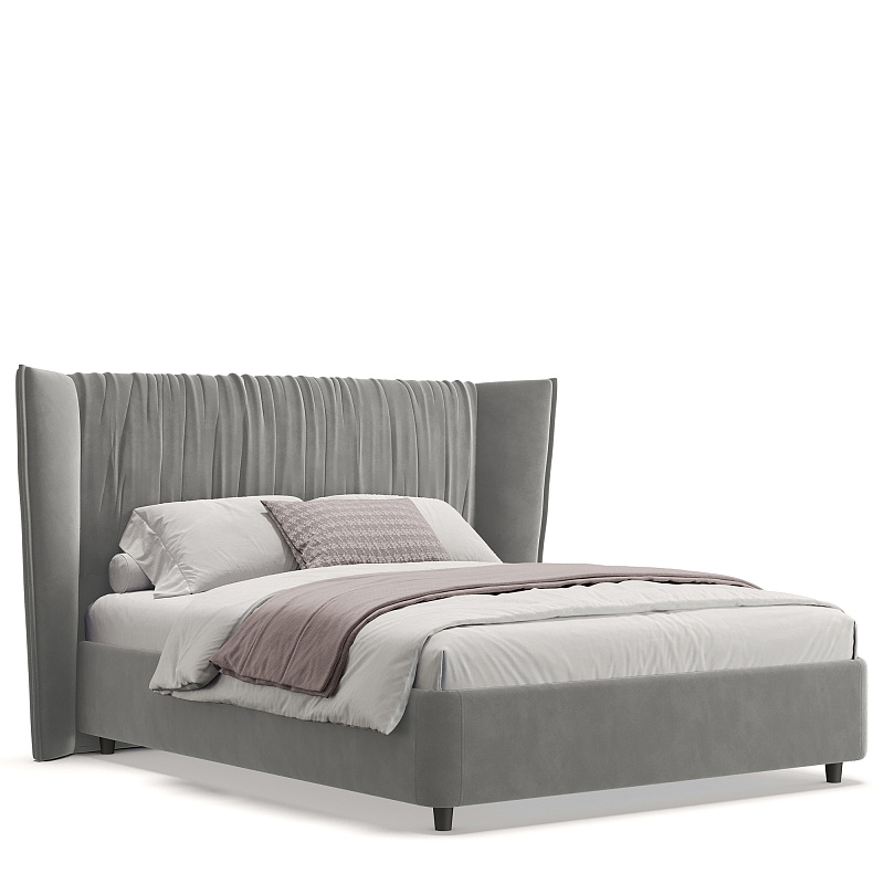 Двуспальная кровать с подъемным механизмом Plisse NK184.13