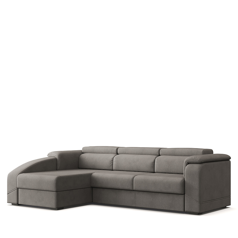 Угловой диван Nile ММ112.8 с оттоманкой и механизмом МТД-12