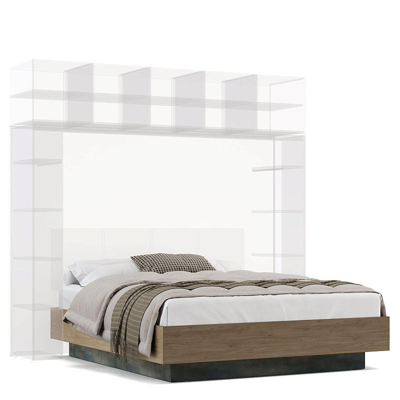 Двуспальная кровать с подъемным механизмом Teramo TA212.0