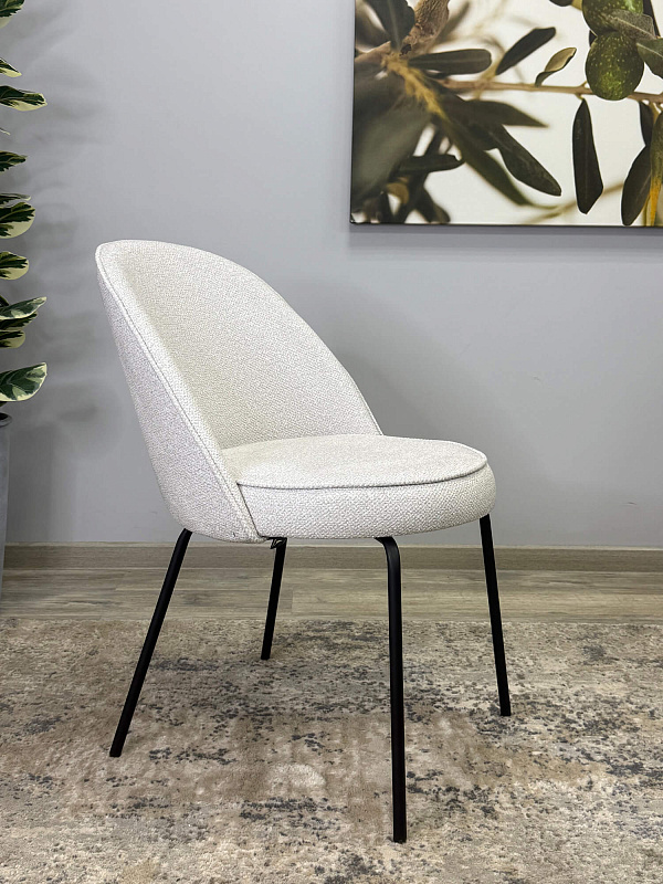 Стул Kenner 176SD Черный / Серебристый