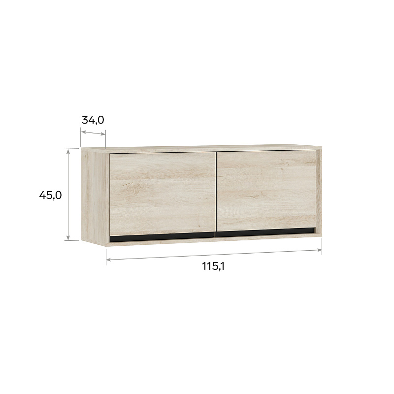 Навесной шкаф Luna LN031.1