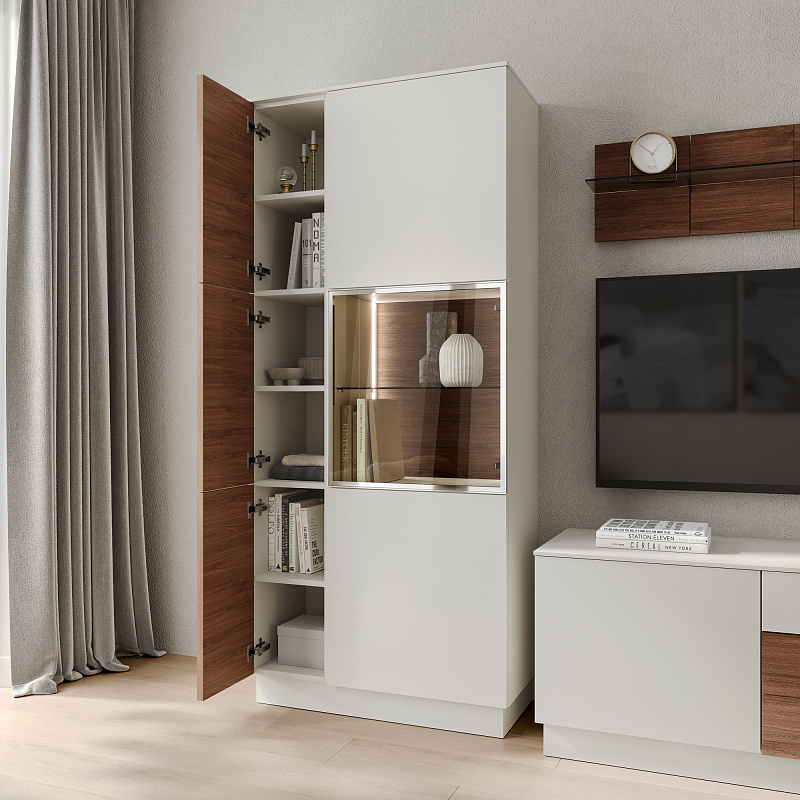 Шкаф-витрина Monako MN616.1