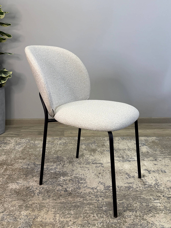 Стул Kenner 307SD Черный / Серебристый