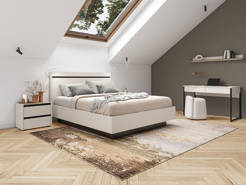 Двуспальная кровать с подъемным механизмом Arta AR1201.1