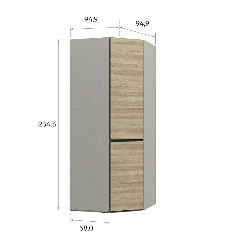 Угловой шкаф Bruno BC1132.1