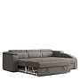 Угловой диван Nile ММ112.11 с оттоманкой и механизмом МТД-12