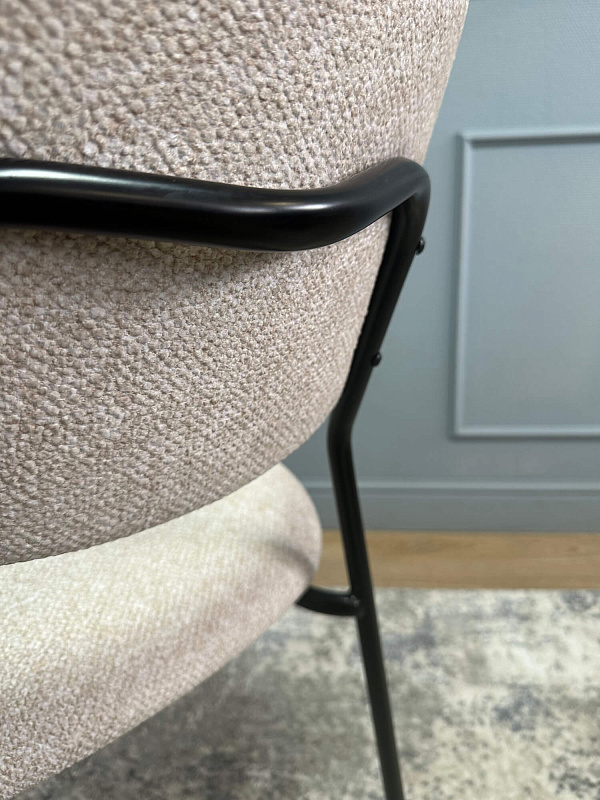 Стул Kenner 302SD Черный / Бежевый