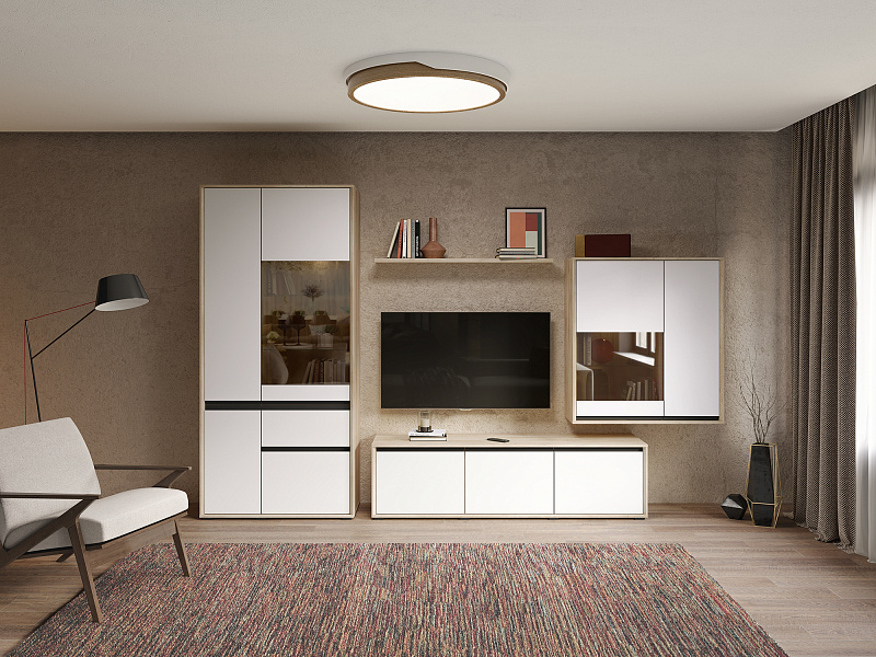 Шкаф-витрина Luna LN025.2