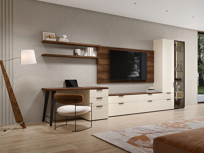 Шкаф-витрина Napoli NP436.4.F