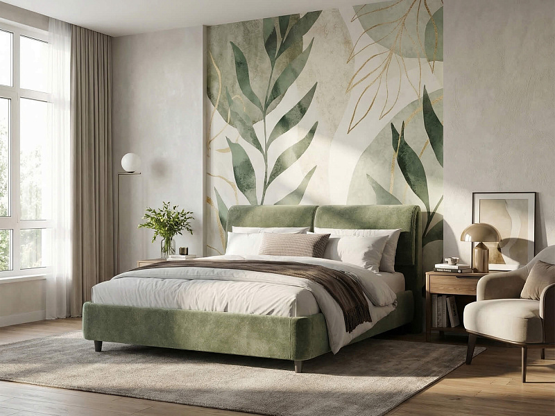 Двуспальная кровать с подъемным механизмом Терамо / Teramo NK335.03