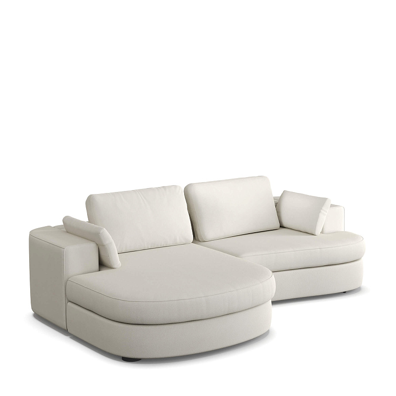 Угловой диван Baffin ММ113.118 с оттоманкой и механизмом Еврокнижка