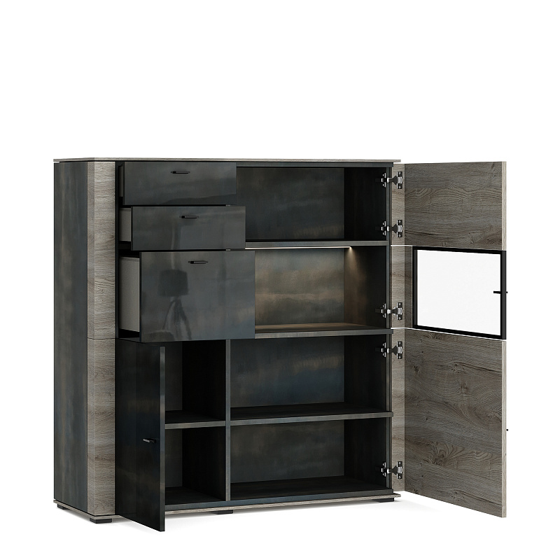 Шкаф-витрина Boston BS010.2