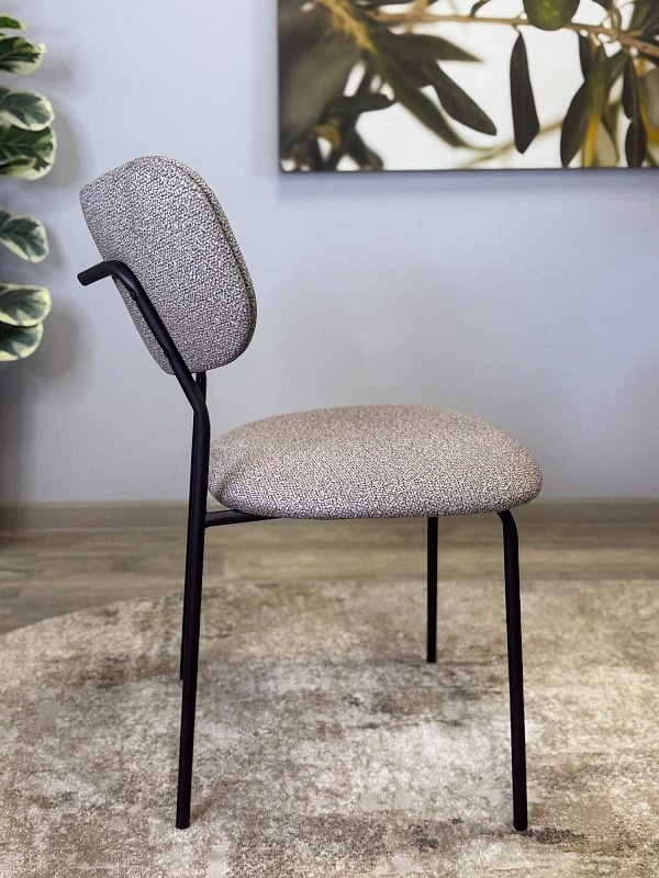 Стул Kenner 302SD Черный / Капучино