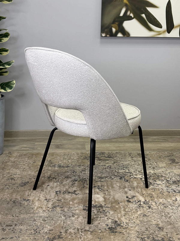 Стул Kenner 179SD Черный / Серебристый