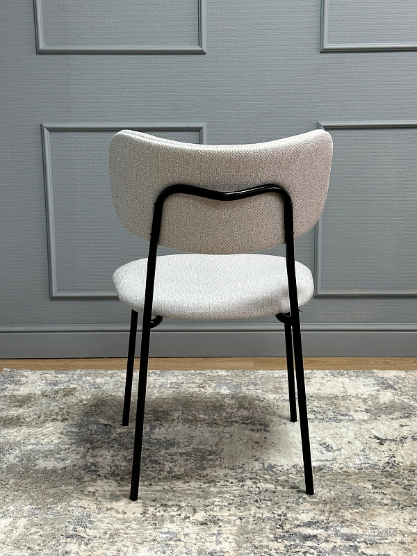 Стул Kenner 302SD Черный / Серебристый