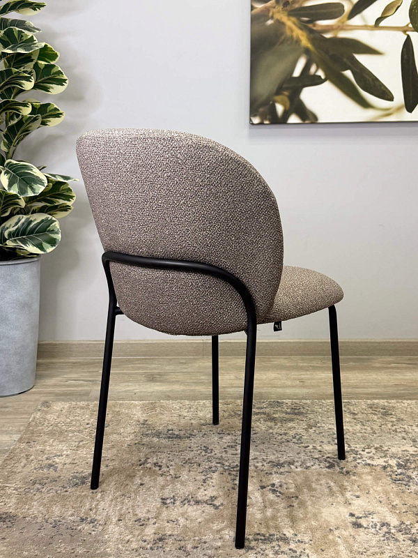 Стул Kenner 307SD Черный / Капучино