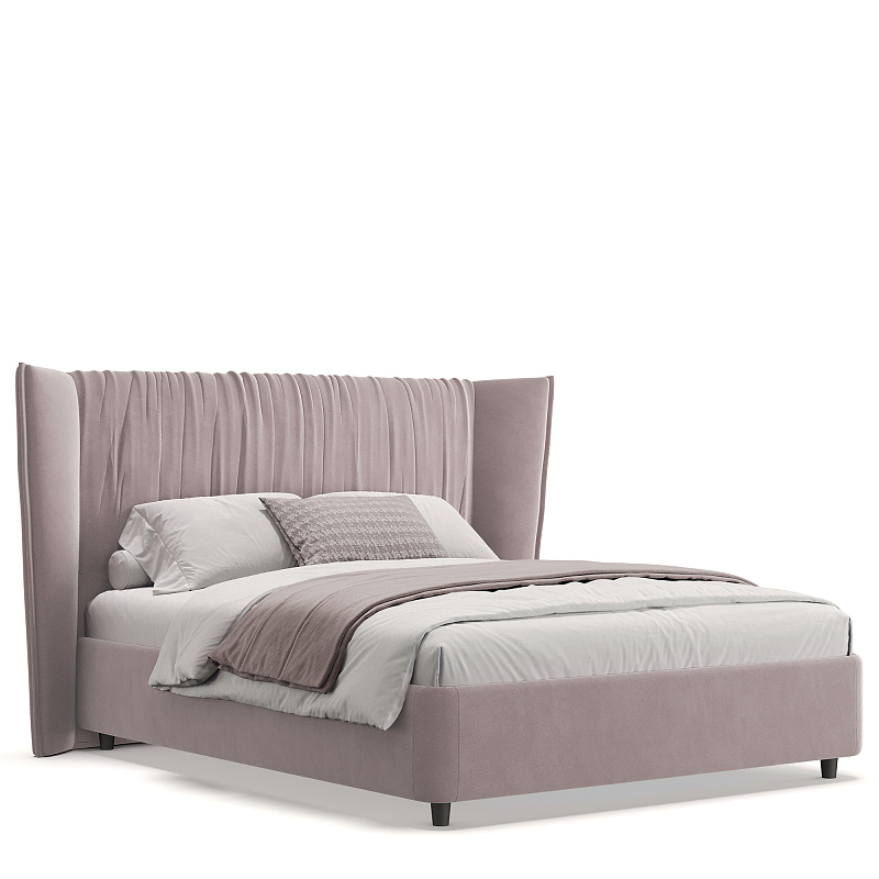 Двуспальная кровать с подъемным механизмом Plisse NK184.11