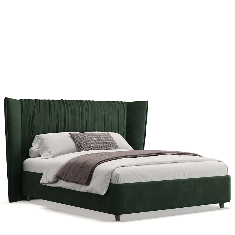 Двуспальная кровать с подъемным механизмом Plisse NK184.27