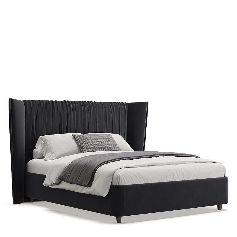 Двуспальная кровать с подъемным механизмом Plisse NK183.17