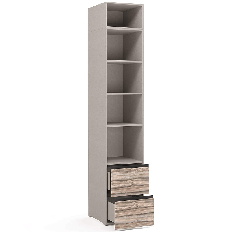 Однодверный шкаф с антресолью Арта / Arta AR1701.1