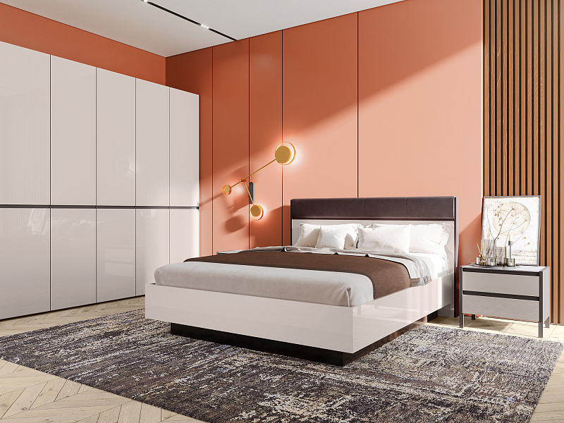 Двуспальная кровать с подъемным механизмом Bruno BC1201.2