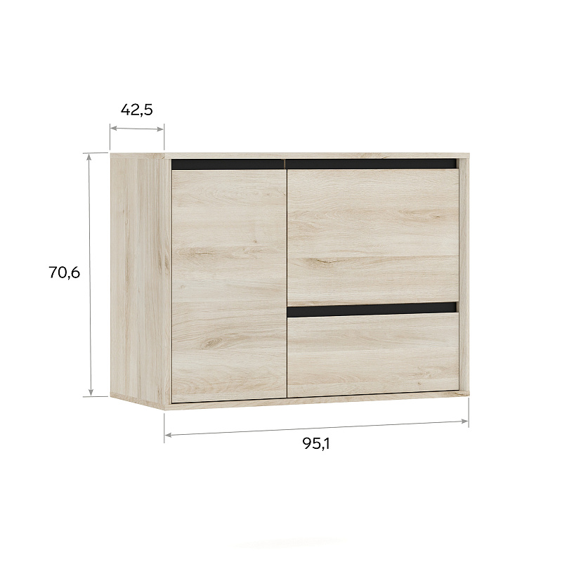 Навесной шкаф Luna LN014.1