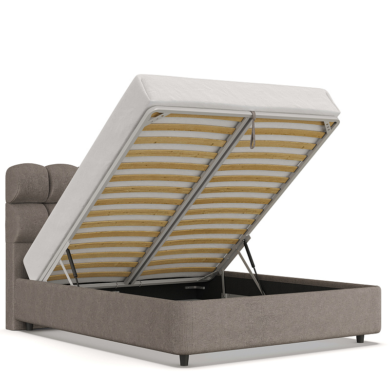 Двуспальная кровать с подъемным механизмом Rombi NK194.4