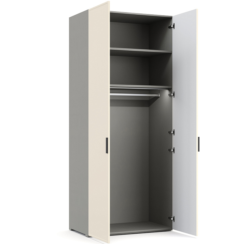 Двухдверный шкаф с зеркалом Napoli NP129.2