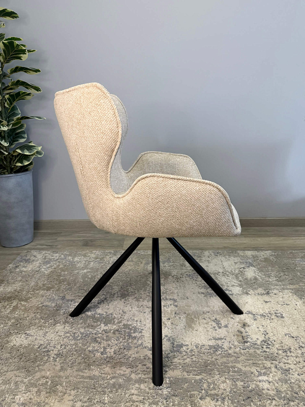 Стул Kenner 311SD Черный / Бежевый