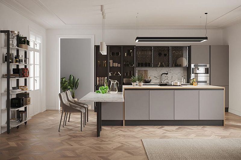 Фото Дизайн кухни-гостиной 2026: современные идеи и лучшие фото интерьеров