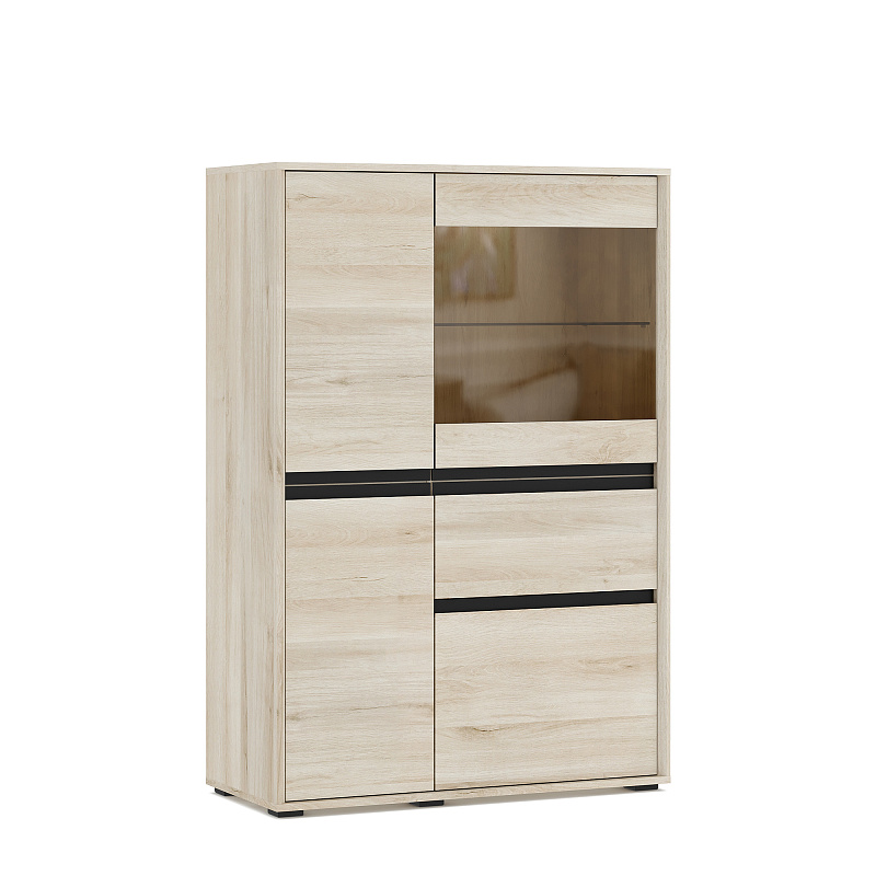 Шкаф-витрина Luna LN021.1