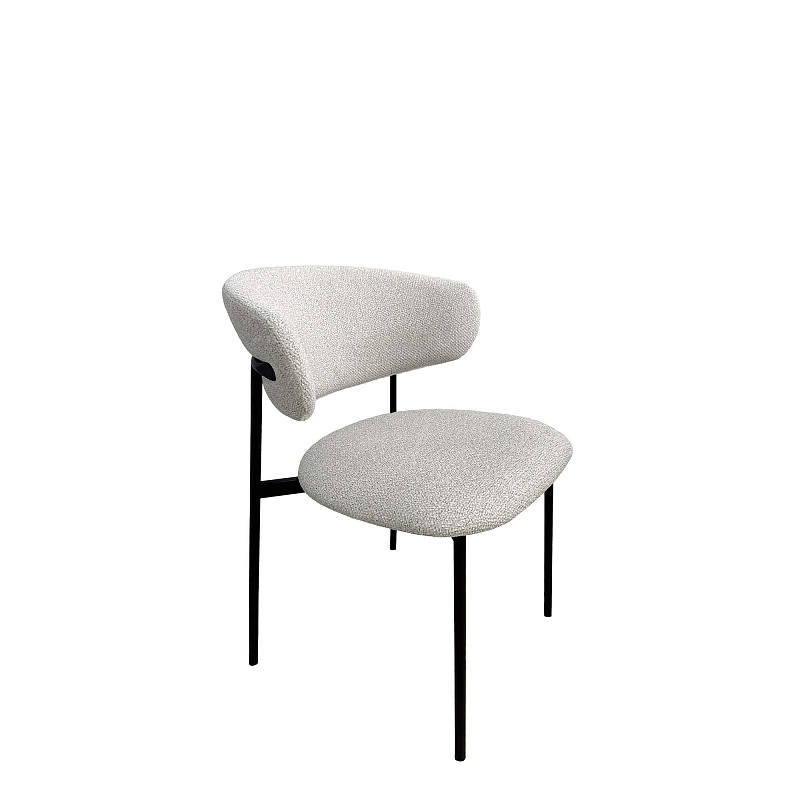 Стул Kenner 309SD Черный / Серебристый