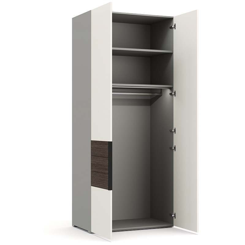 Шкаф двухдверный с зеркалом Monako MN125.3